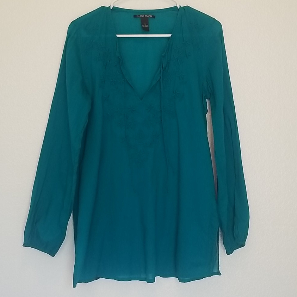 Lucky Brand Teal Shirt